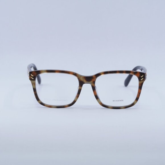 Stella McCartney SC50001I 099 Eyeglasses Havana Rectangle Frame 53mm - Picture 2 of 8